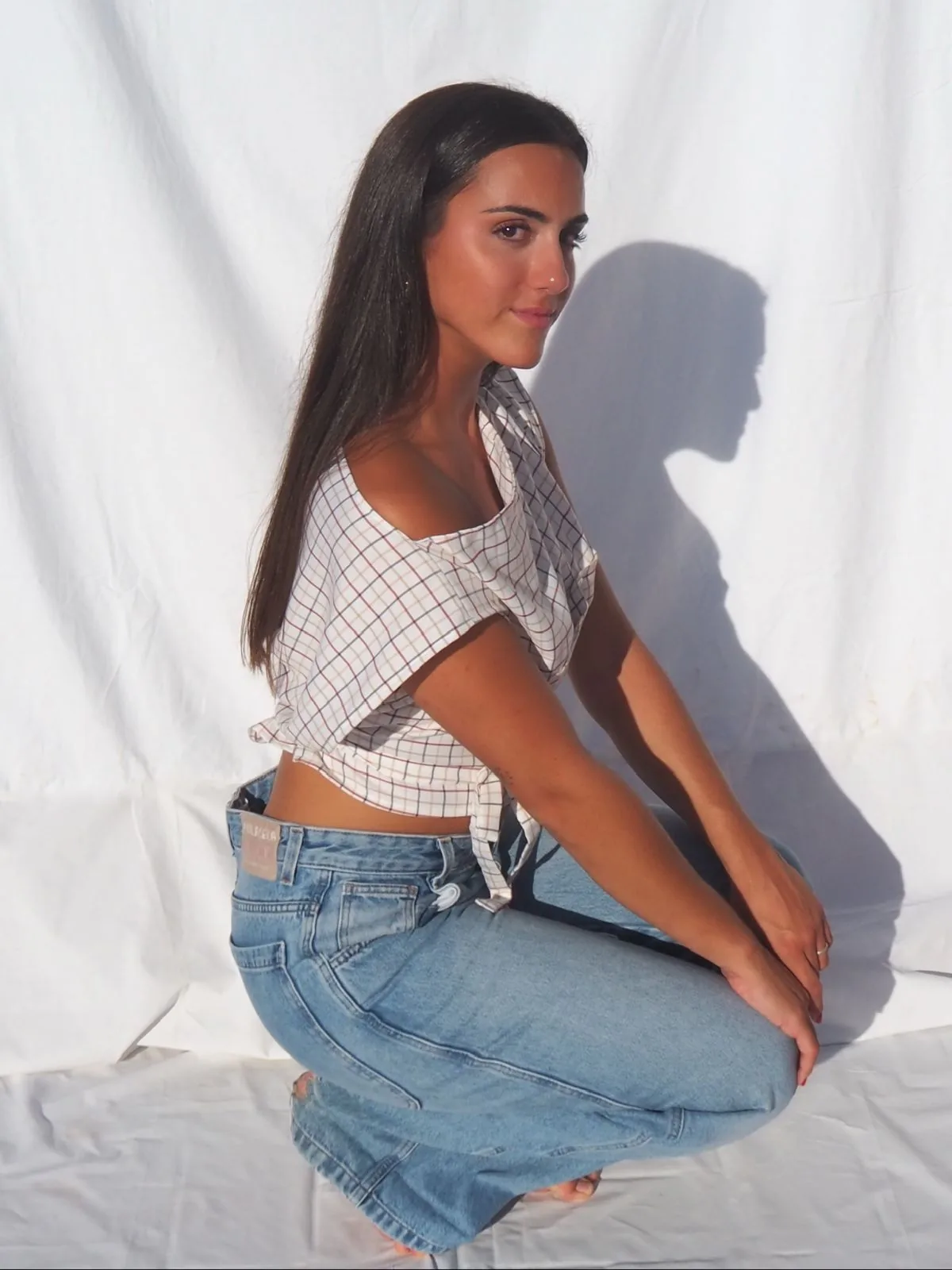 Top Hechura, pieza única de Aroa López Sevilla